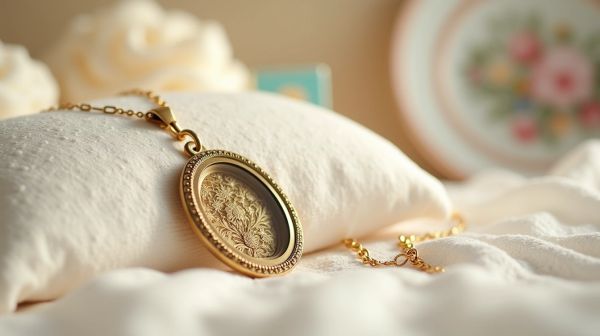 Un bijou de maternité en or rose pour célébrer la grossesse