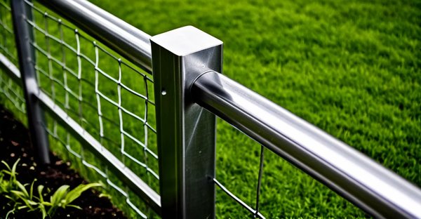 Poteau clôture alu : un choix optimal pour votre jardin